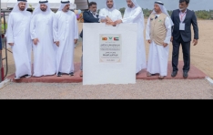 Sultan bin Ahmed Lays Foundation Stone for Al Reeh Al Mursala Village in Sri Lanka
